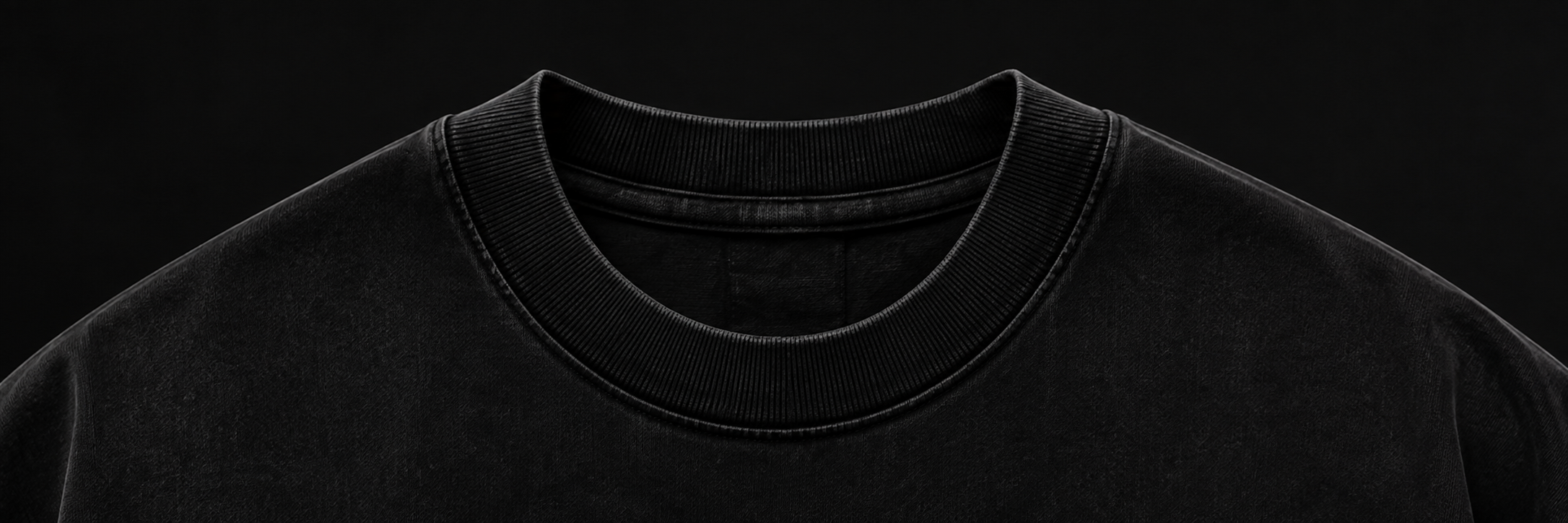 Macro detail of the collar rib